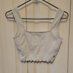 ROXY ribbed Cropped Top